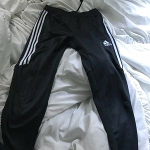 Grey Adidas soccer pants